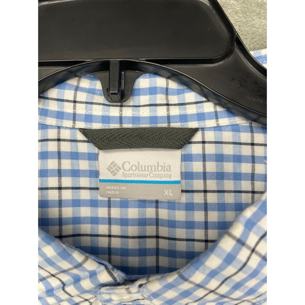 NWT Columbia Men's Shirt North Carolina Tarheels Plaid Size XL - Picture 8 of 11